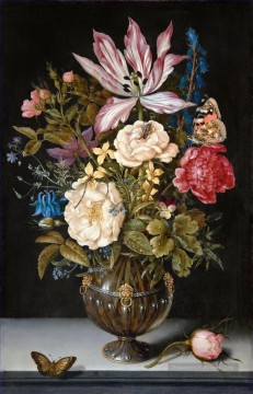 Ambrosius Bosschaert œuvres - Nature morte avec Fleurs Ambrosius Bosschaert
